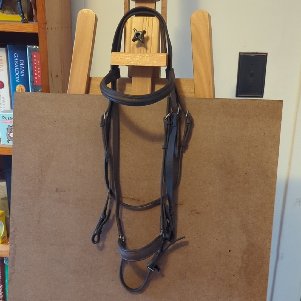 Elegant Brown Leather Bridle